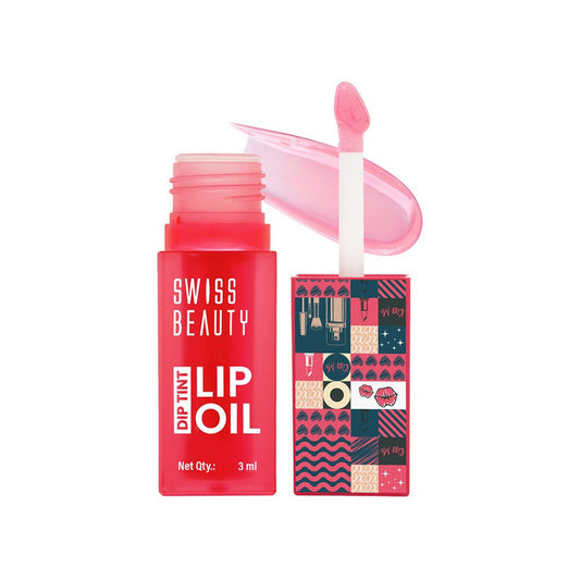 Swiss Beauty Dip Tint Lip Oil (Dragon Fruit) : 3 ml