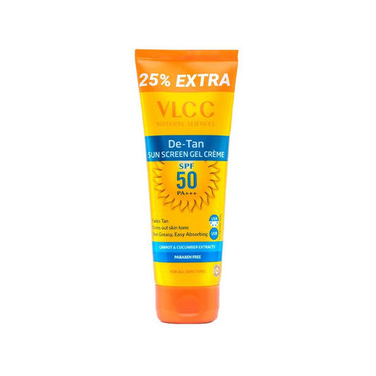 VLCC De Tan Sunscreen Gel Creme (SPF 50 PA+++) : 125 g