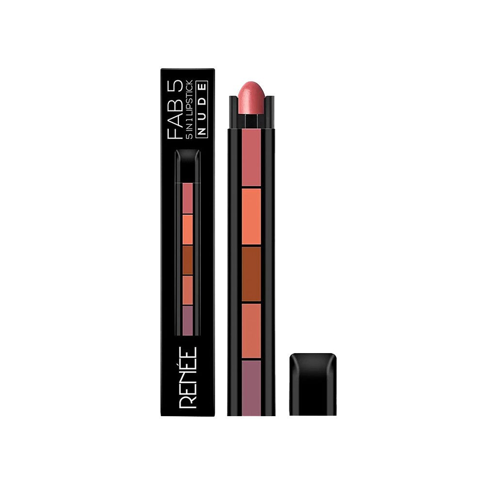Renee FAB 5 Matte Finish 5 In 1 Lipstick (Nude) : 7.5 g