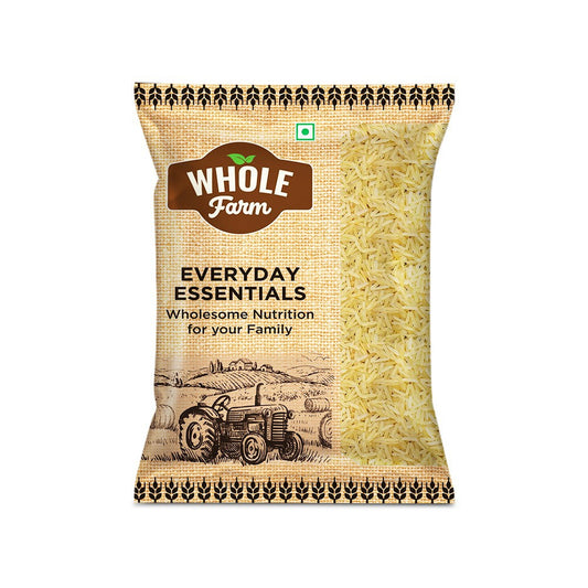 Whole Farm Premium Golden Sella Basmati Rice : 1 kg