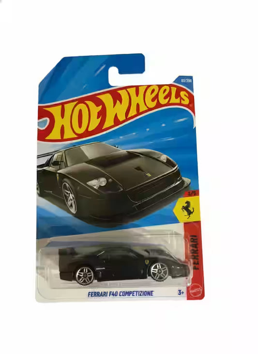 Ferrari F40 Competizione (Black) – Hot Wheels Imported 2026 by Mattel