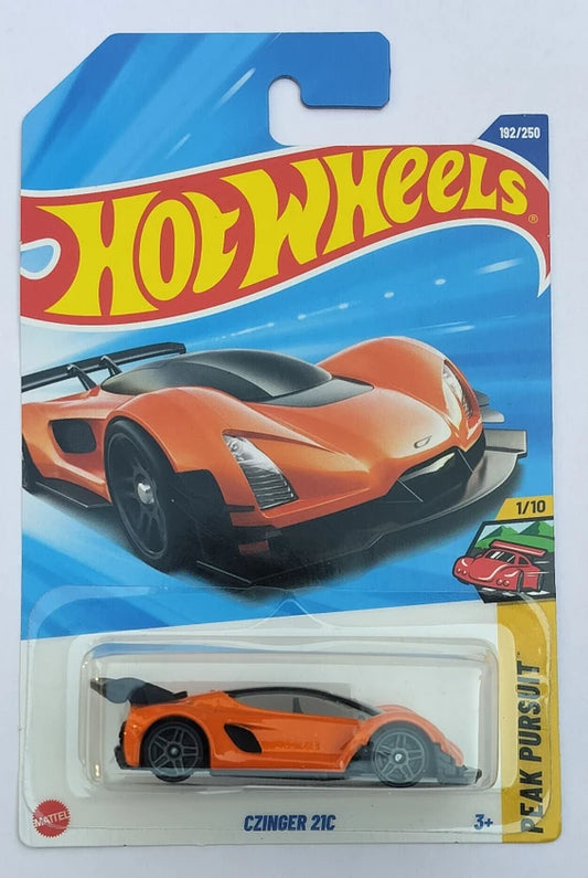 CZINGER 21C (Orange) – Hot Wheels 2025 by Mattel
