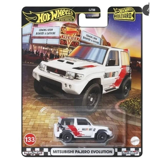 Mitsubishi Pajero Evolution (White) – Hot Wheels 2025 by Mattel