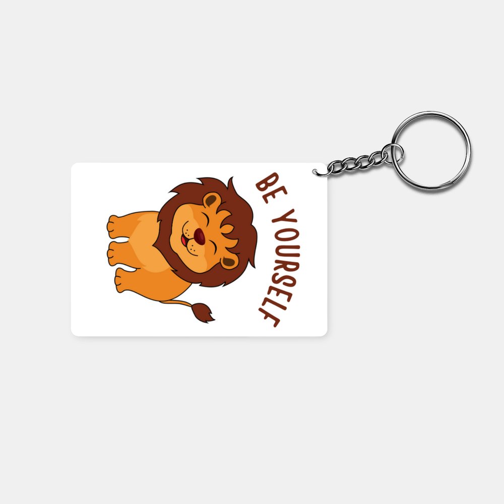 Be Yourself: Printed Keychain - Prithvi Enterprises