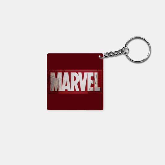 Marvel: Printed Square Keychain - Prithvi Enterprises