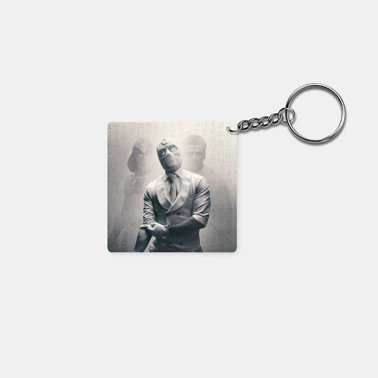 Marvel - Moon Knight: Printed Square Keychain - Prithvi Enterprises