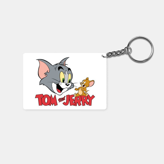 Tom and Jerry: Printed Rectangle Keychain