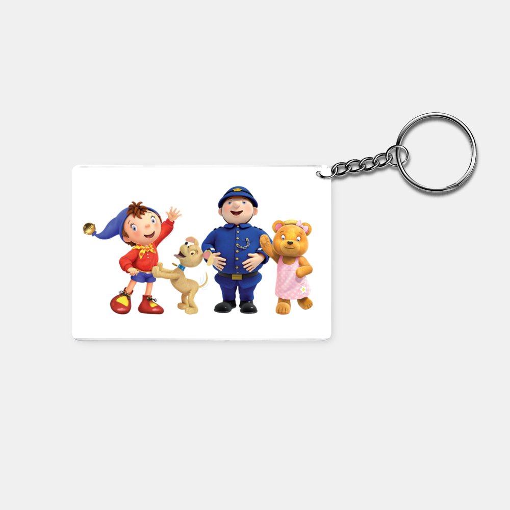 Noddy and Friends: Printed Rectangle Keychain