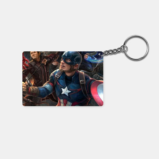 Avengers - Captain America: Printed Keychain - Prithvi Enterprises