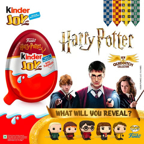 Kinder Joy Harry Potter Edition – 1 Pack (3 × 20 g) - Limited Edition