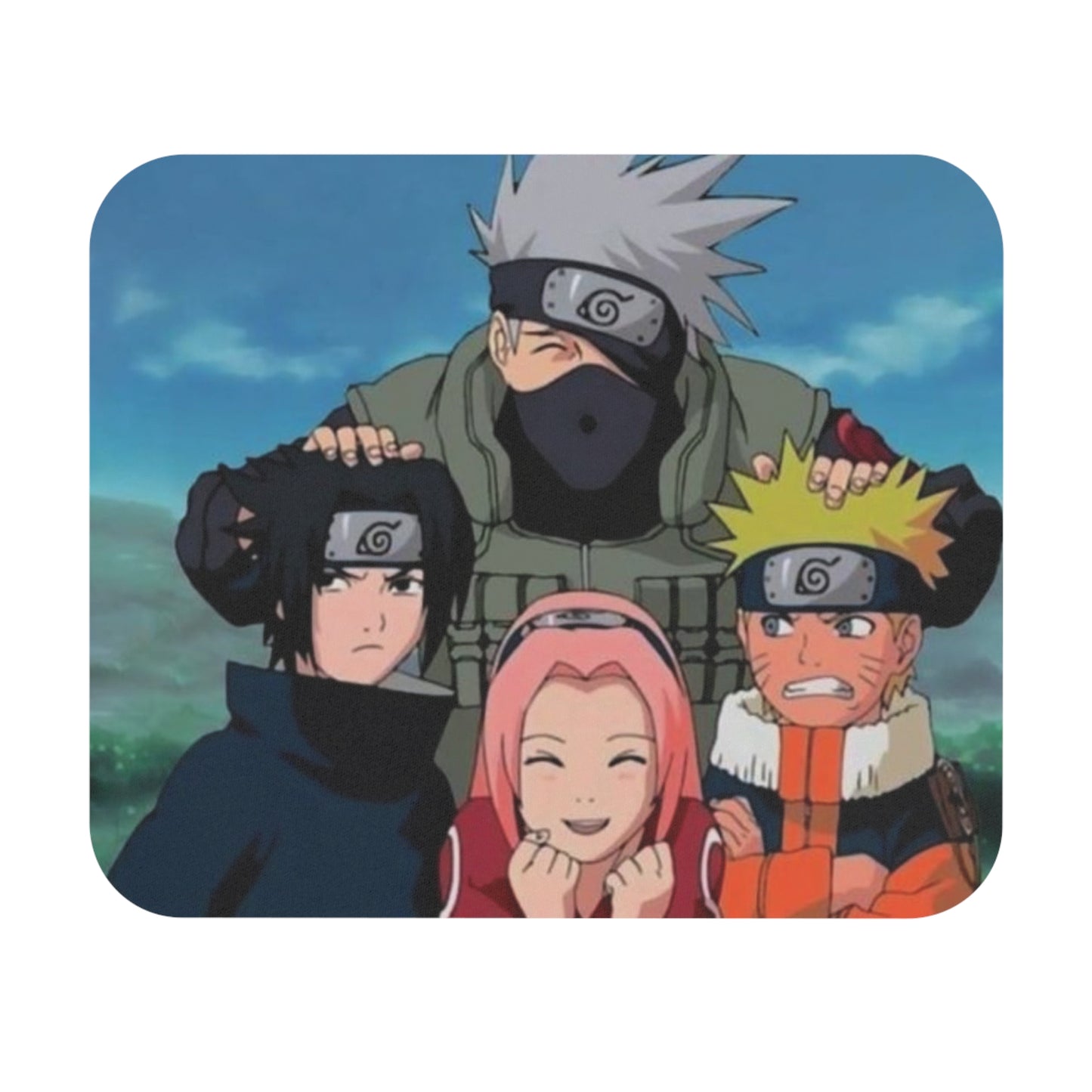 Naruto - Team 7: Printed Mouse Pads - Prithvi Enterprises