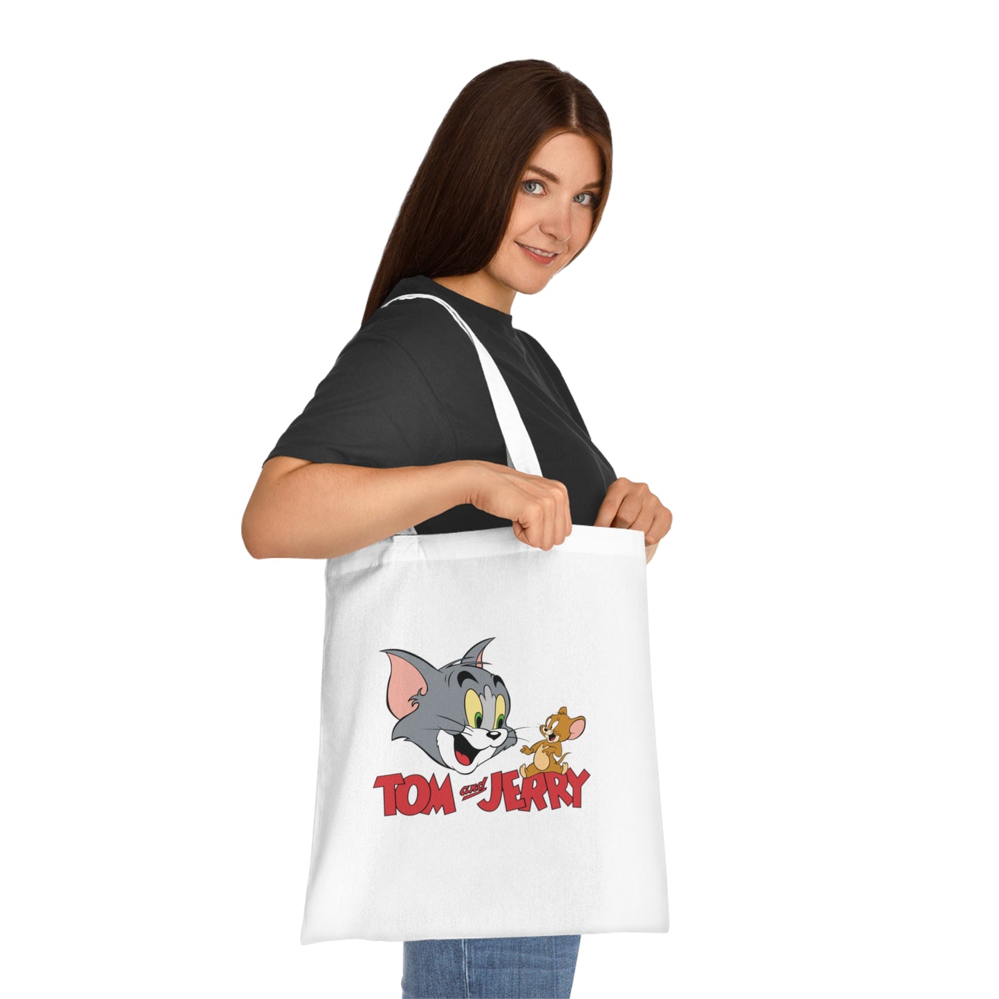 Tom and Jerry: Printed Canvas Tote Bag