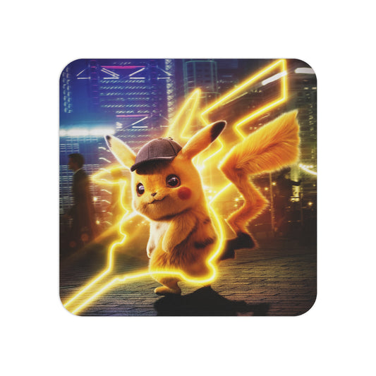 Pokemon - Detective Pikachu: Printed Coaster Set (Set of 4) - Prithvi Enterprises