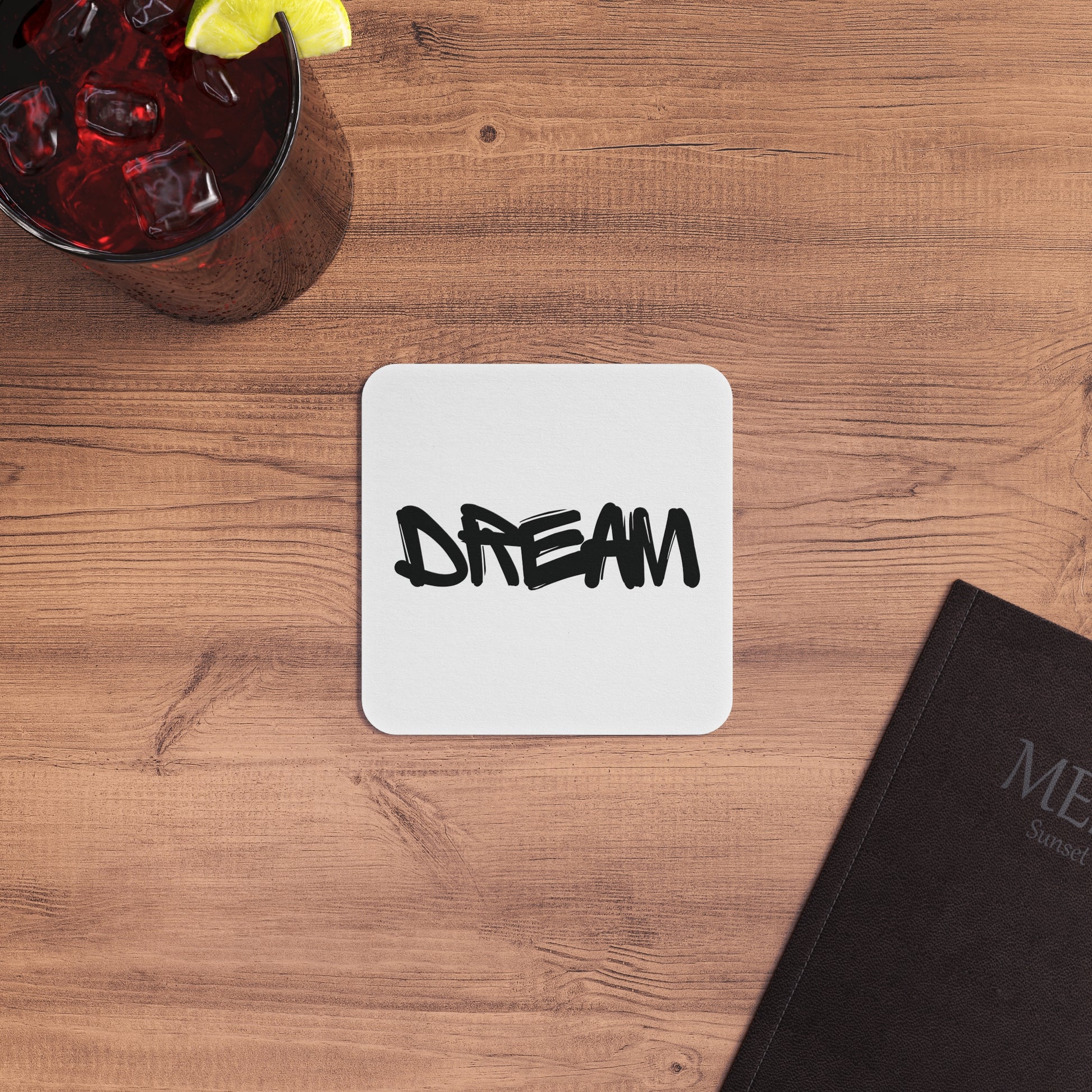 Dream: Printed Coaster Set (Set of 4) - Prithvi Enterprises