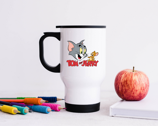 Tom and Jerry: Printed Travel Mug