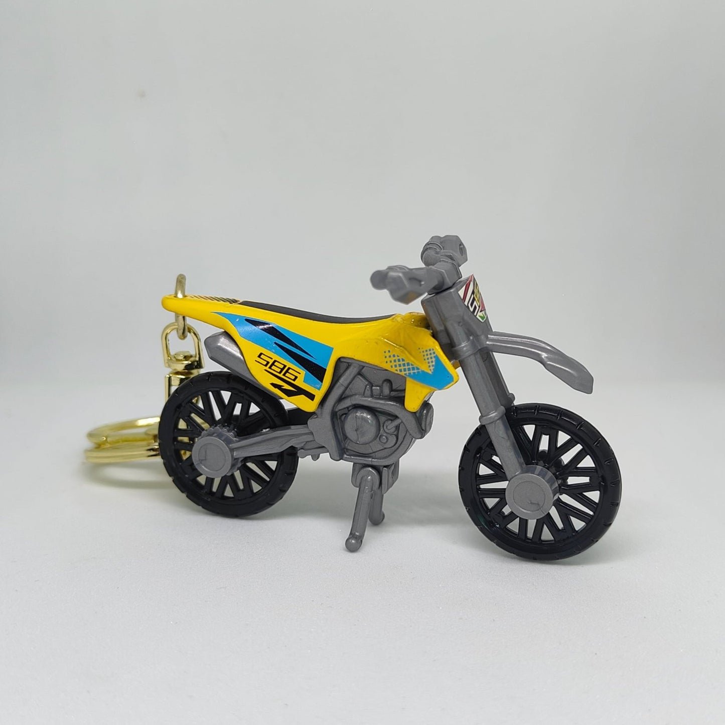 Dirt Bike Keychain with Stand - 586