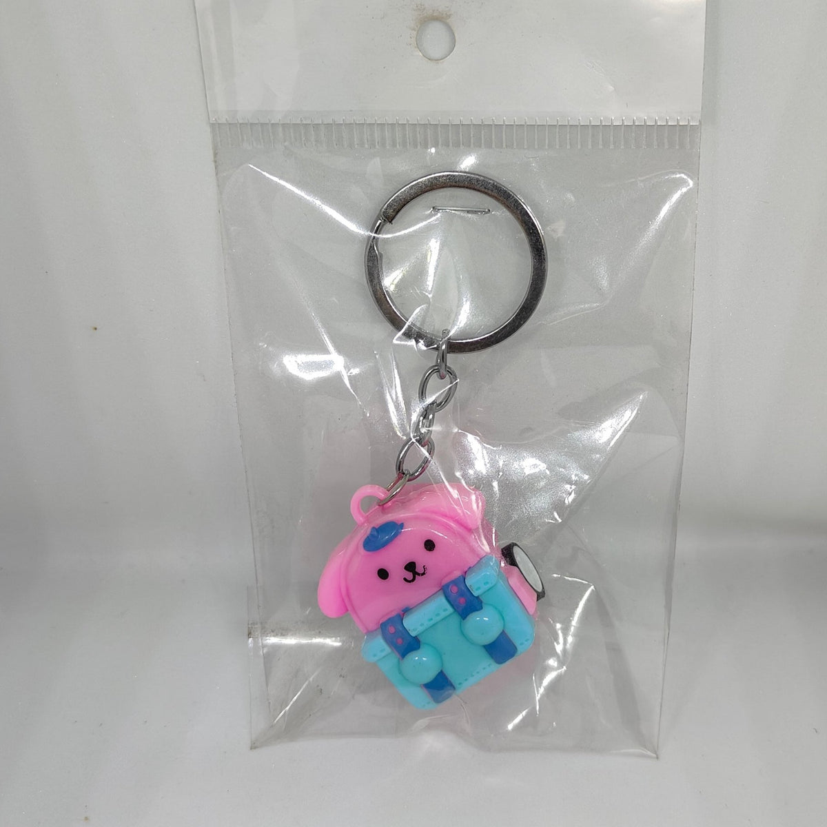 Pvc Mini Backpack Keychain Mini Backpack-Shaped Keychain with Wheels – Prithvi Enterprises