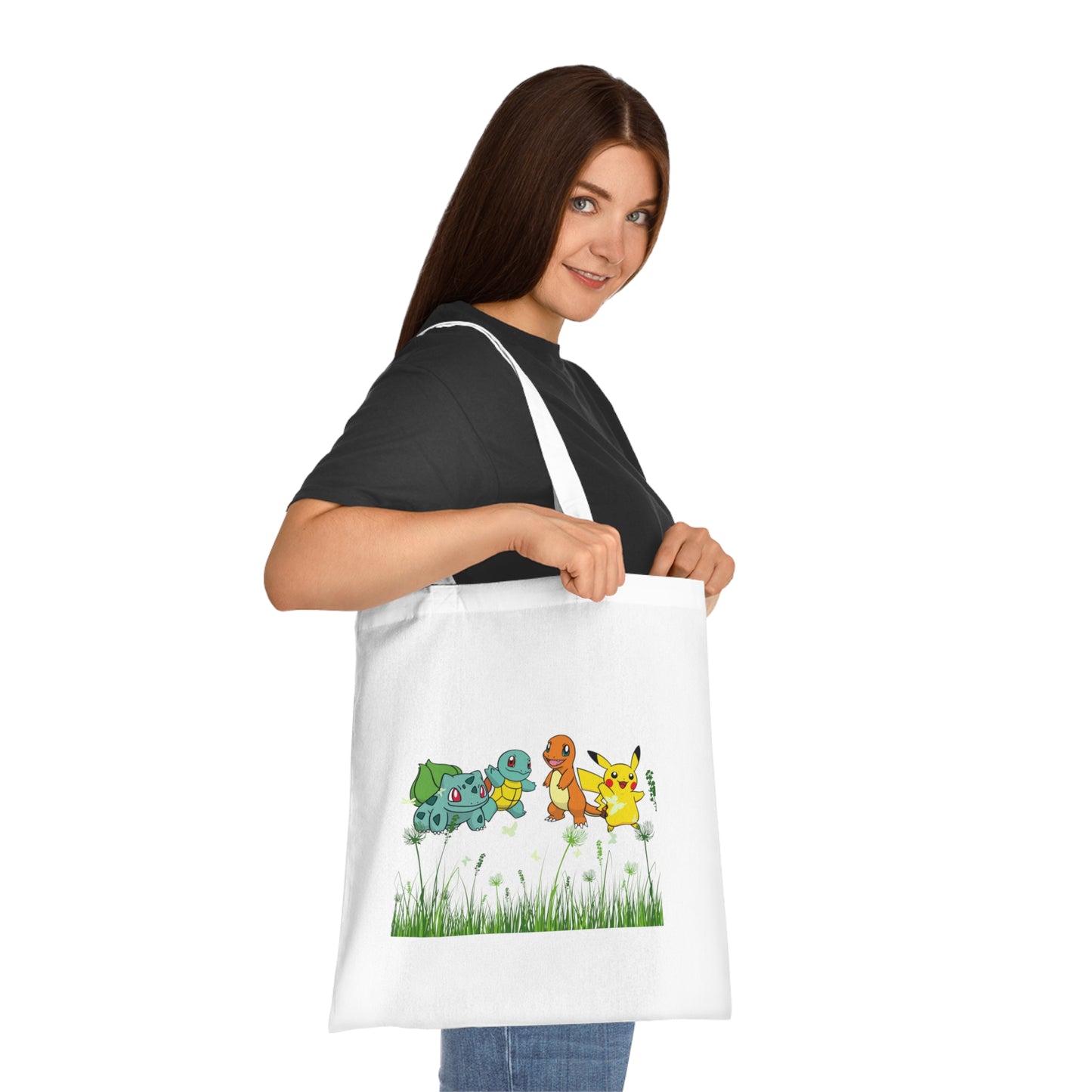 Pokémon - The Elite Four: Printed Canvas Tote Bag