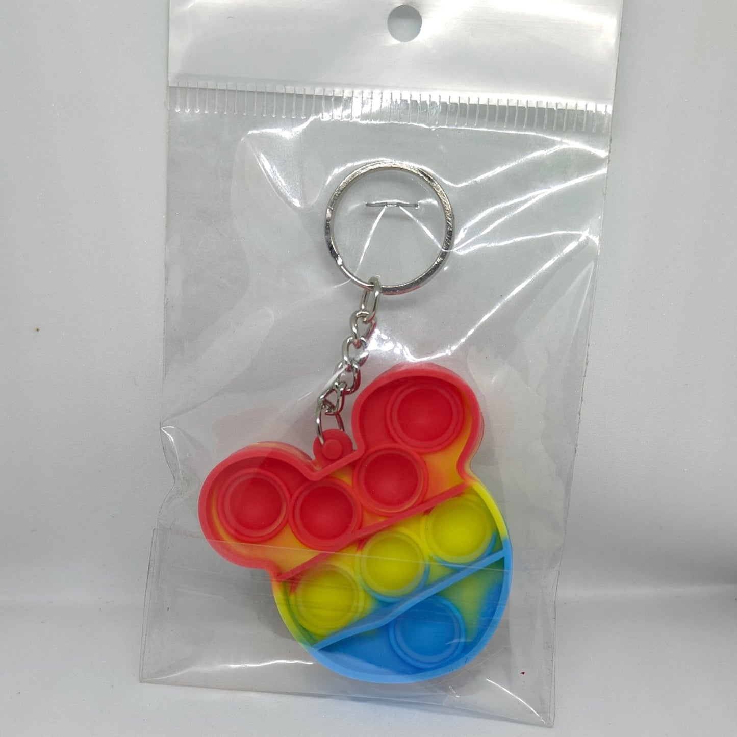 Pop It Pop Keychain | Fidget Toy | Multiple Shapes & Colors