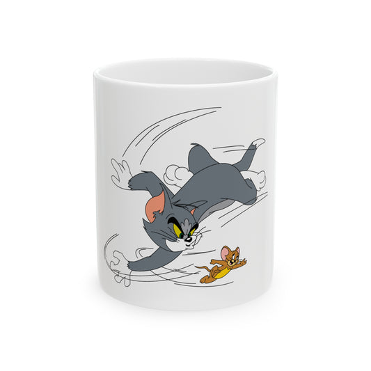 Tom and Jerry - Chase me if you can: Printed Ceramic Pen Stand (11oz)