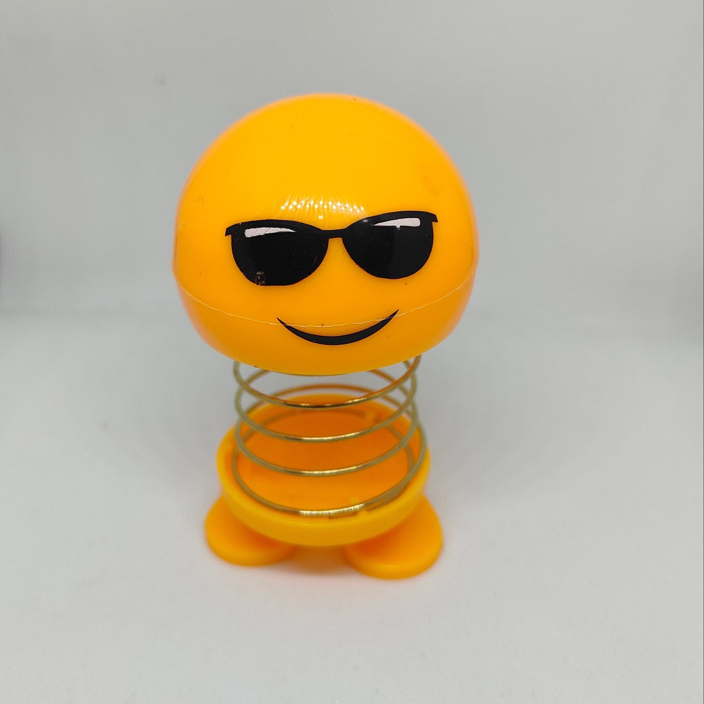 Emoticon Figure Face Spring Doll