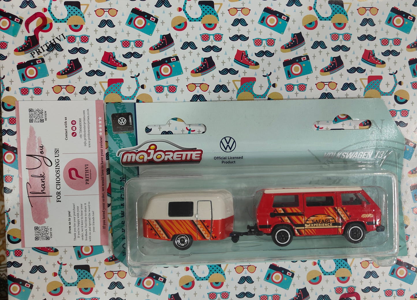 Majorette Volkswagen The Original Trailer – Safari Experience
