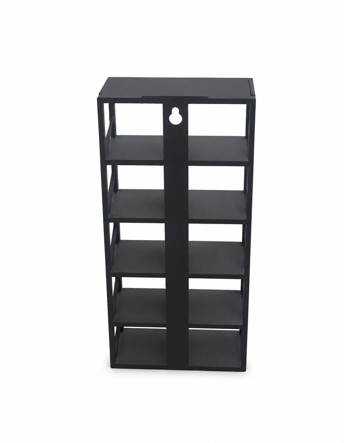 1:64 Diecast Car Display Stand - 5-Tier Wall Mount - White - 3D Printed