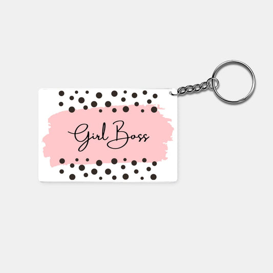 Girl Boss: Printed Keychain - Prithvi Enterprises