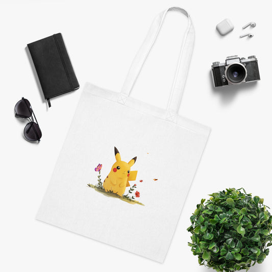 Pokémon - Pikachu in the Wild Printed Canvas Tote Bag