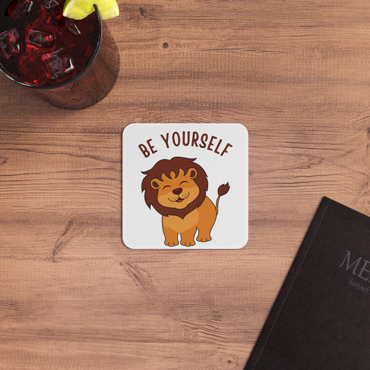 Be Yourself: Printed Coaster Set (Set of 4) - Prithvi Enterprises