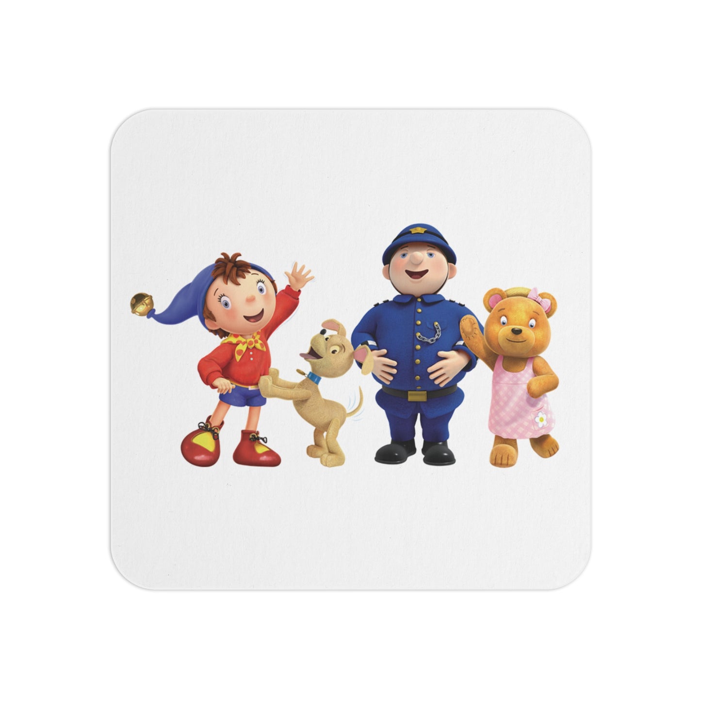 Noddy and Friends: Printed Square Coaster Set (Set of 2)