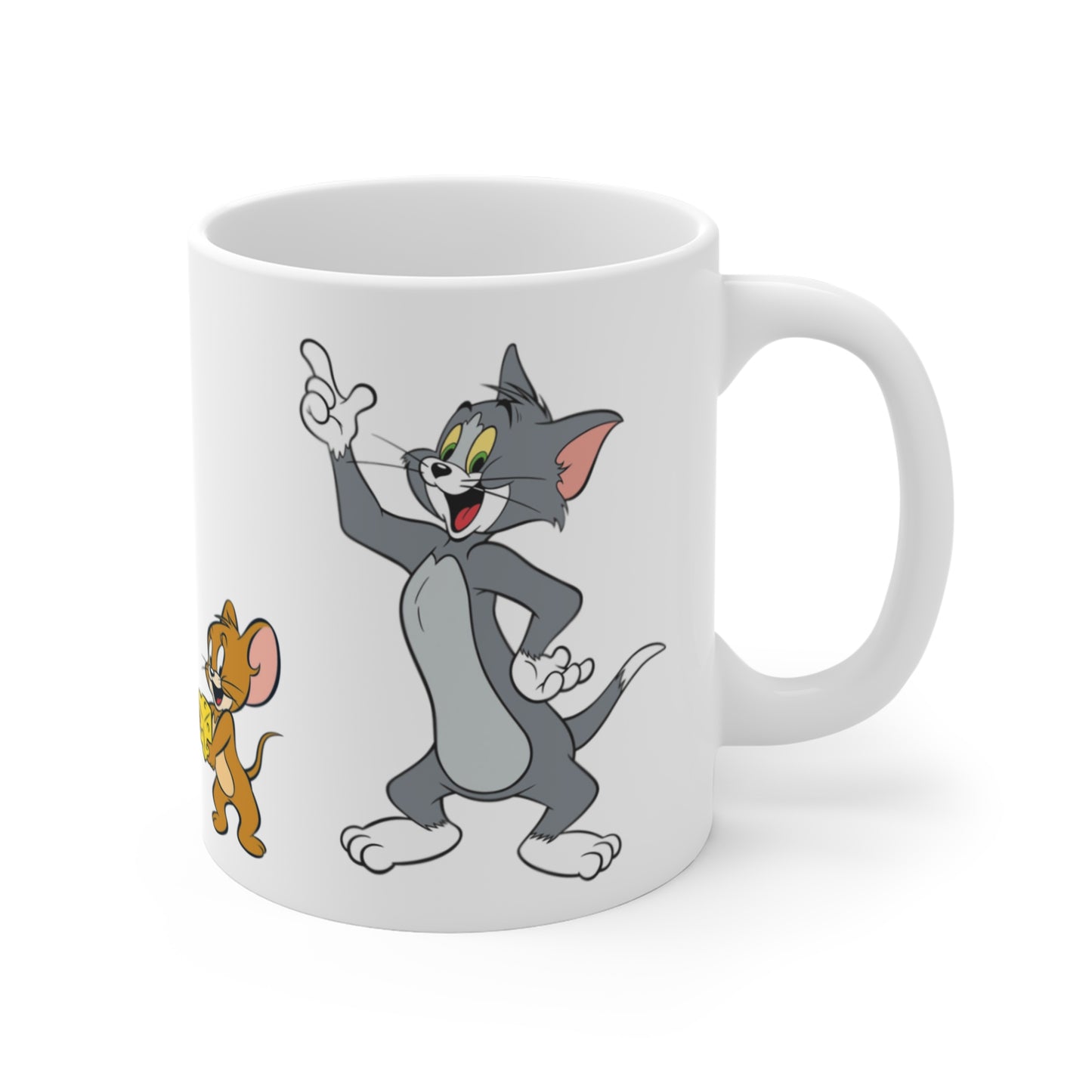 Tom and Jerry: Say Cheese Printed Ceramic Mug