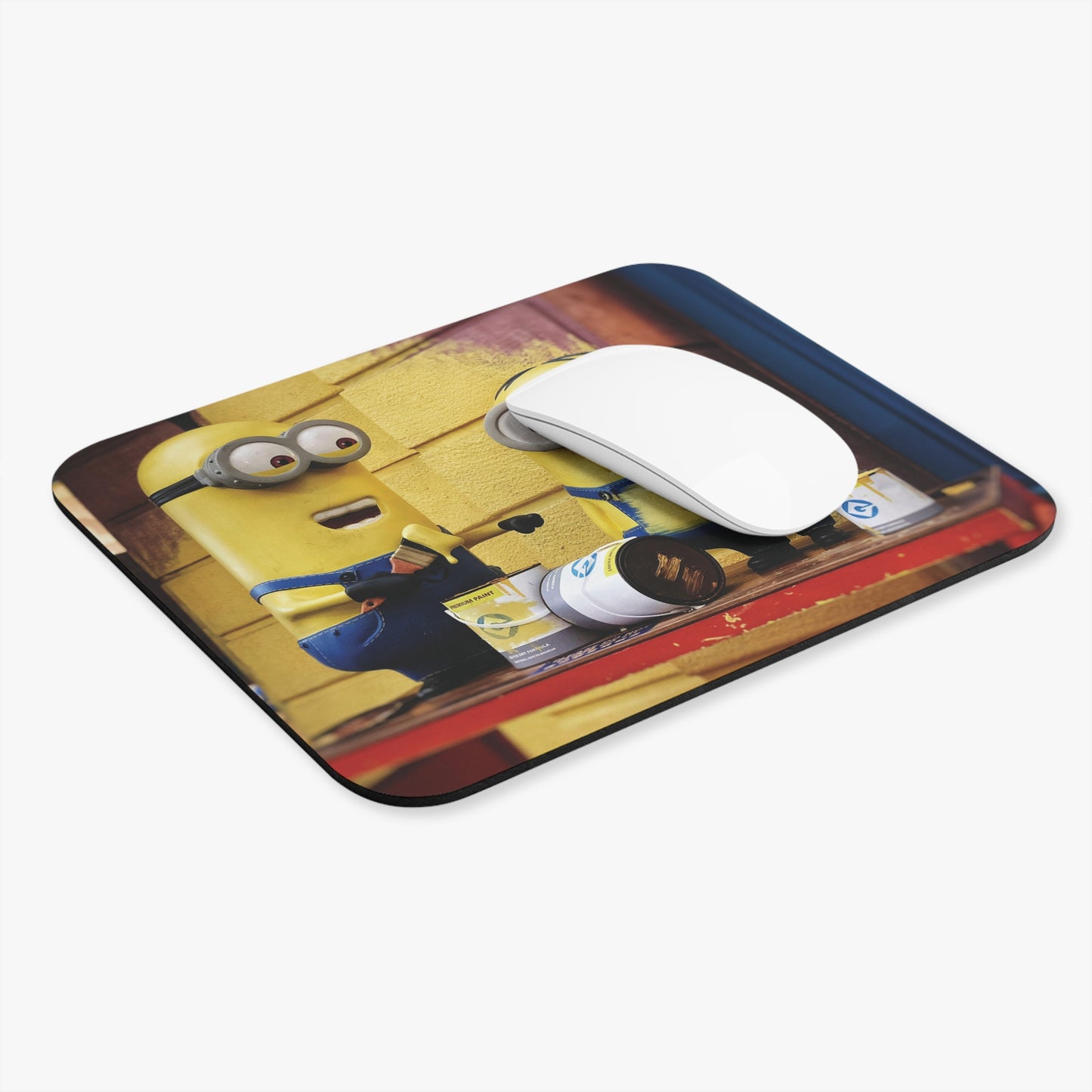 Minions - Let's Paint the Wall: Printed Mouse Pad - Prithvi Enterprises