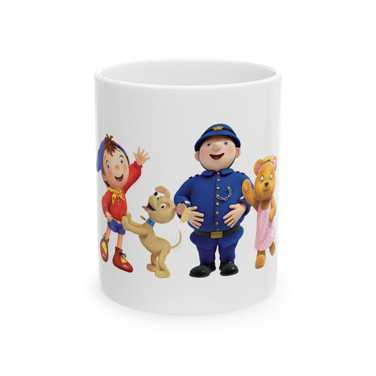 Noddy and Friends: Printed Ceramic Pen Stand (11oz)