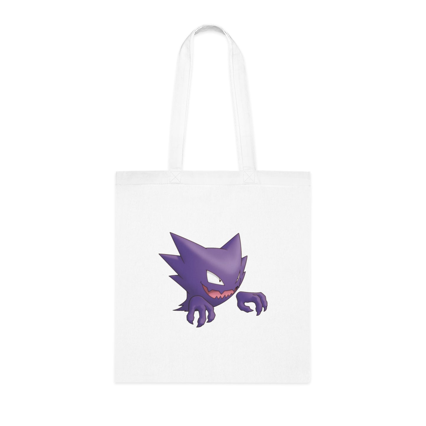 Pokémon- Haunter: Printed Canvas Tote Bag