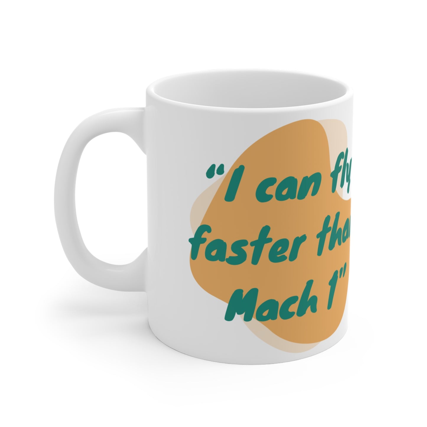 Pokémon - "I can fly faster than Mach 1" - Dragonite: Printed Ceramic Mug