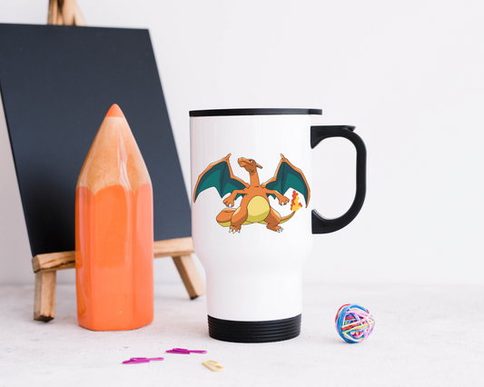 Pokémon: Charizard Printed Travel Mug