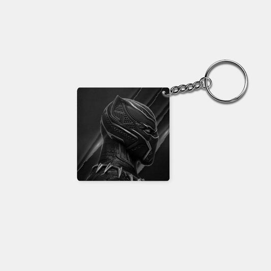 Marvel - Black Panther: Printed Square Keychain - Prithvi Enterprises