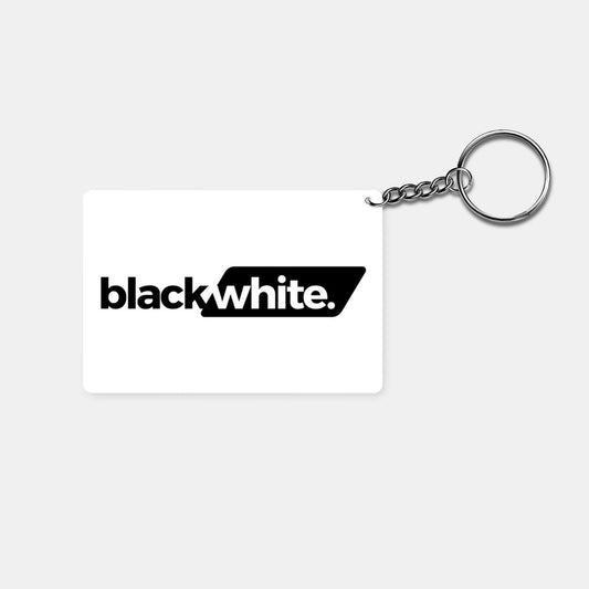 Black White: Printed Keychain - Prithvi Enterprises