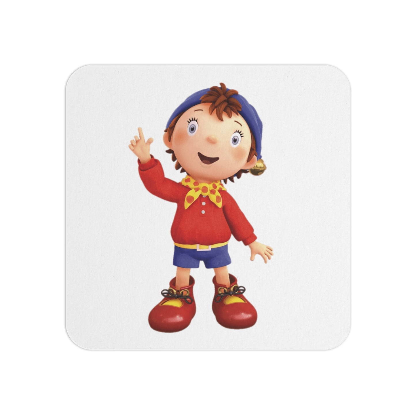 Noddy with an Idea: Printed Square Coaster Set (Set of 2)