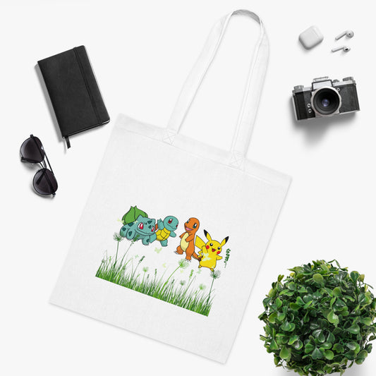 Pokémon - The Elite Four: Printed Canvas Tote Bag