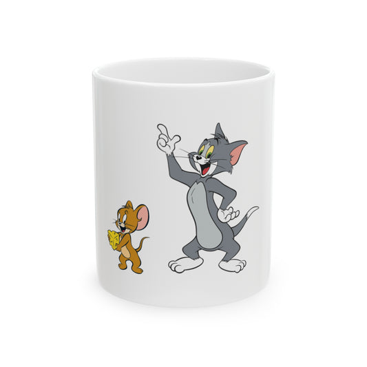 Tom and Jerry - Say Cheese: Printed Ceramic Pen Stand (11oz)