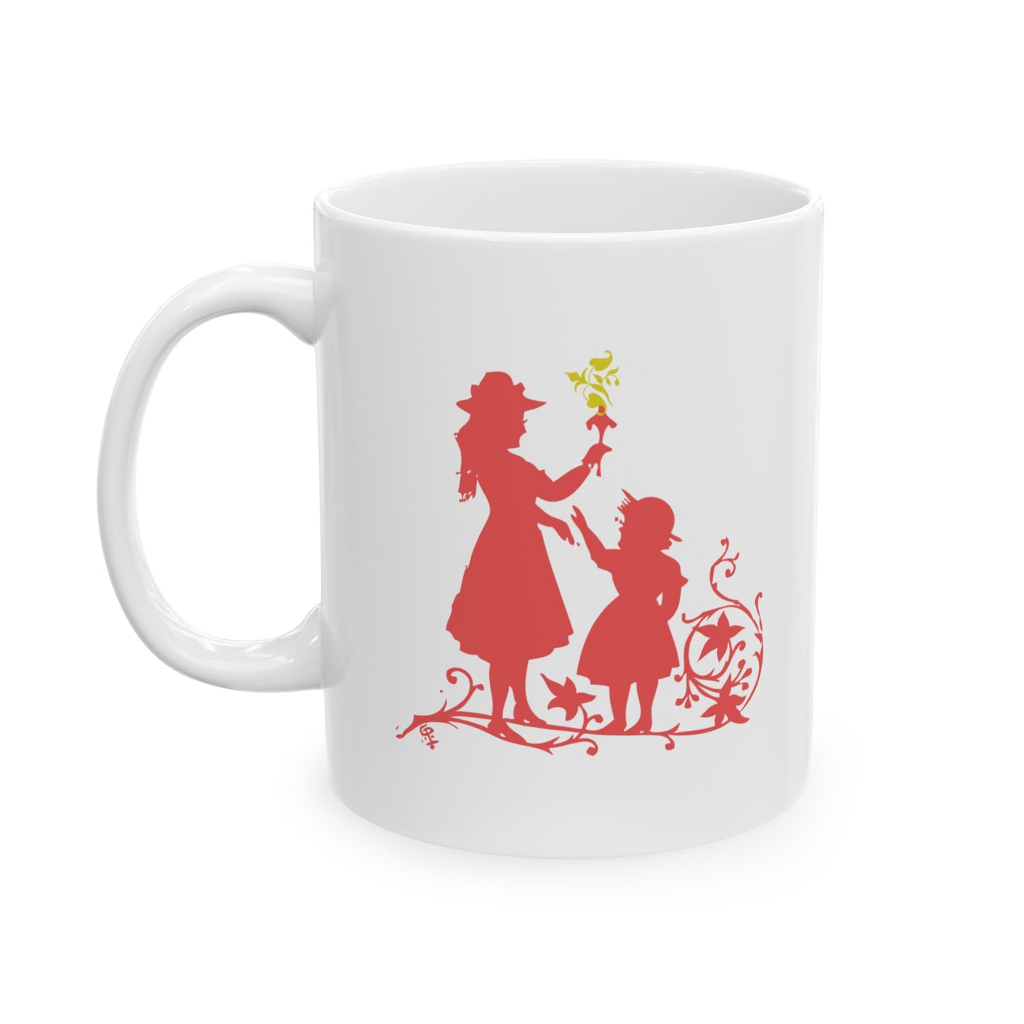 Mama - Mother and Daughter: Printed Ceramic Mug