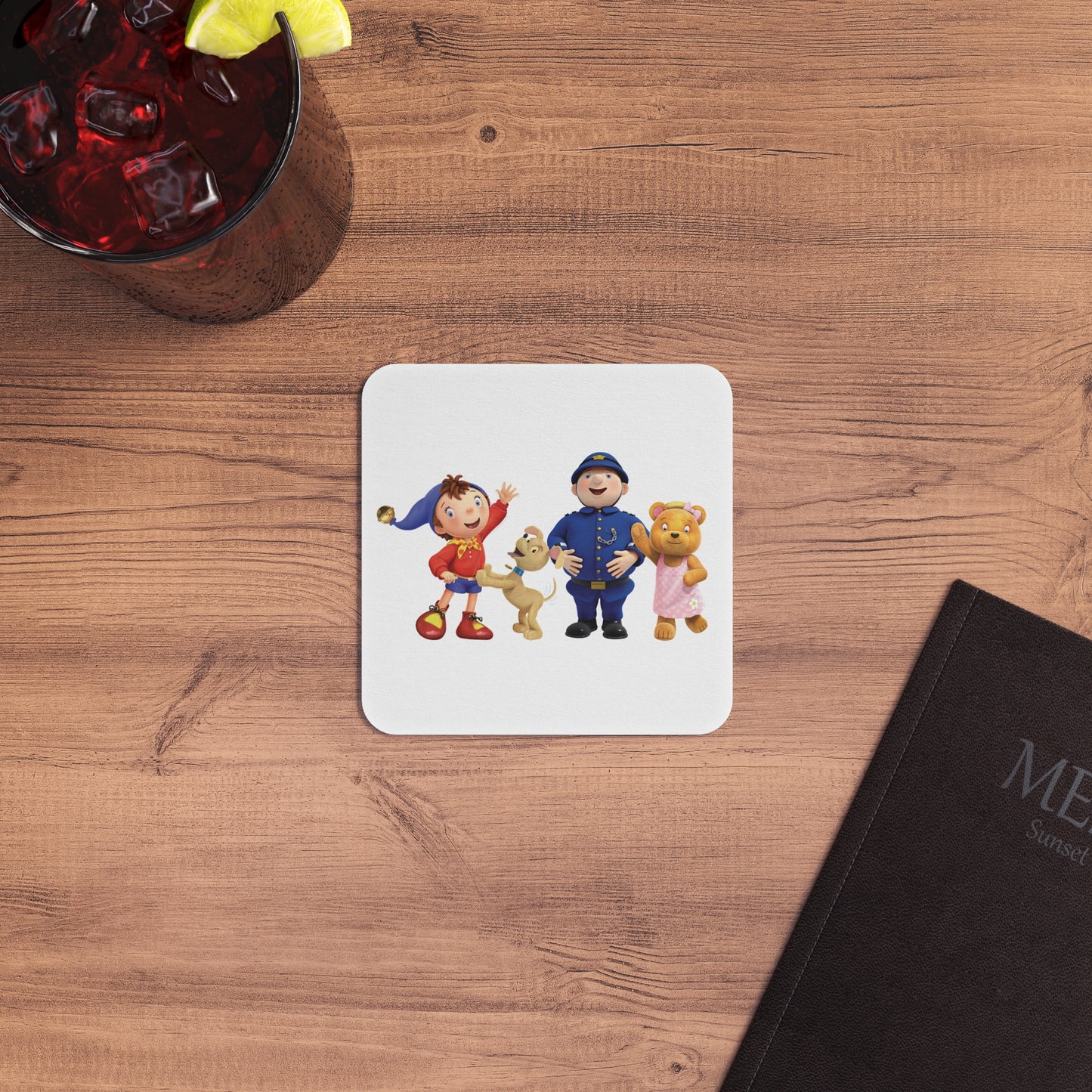 Noddy and Friends: Printed Square Coaster Set (Set of 2)