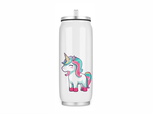 Unicorn: Printed 17oz Coke Can