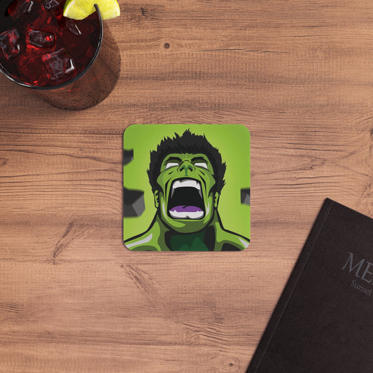 Marvel - The Hulk: Printed Coaster Set (Set of 4) - Prithvi Enterprises