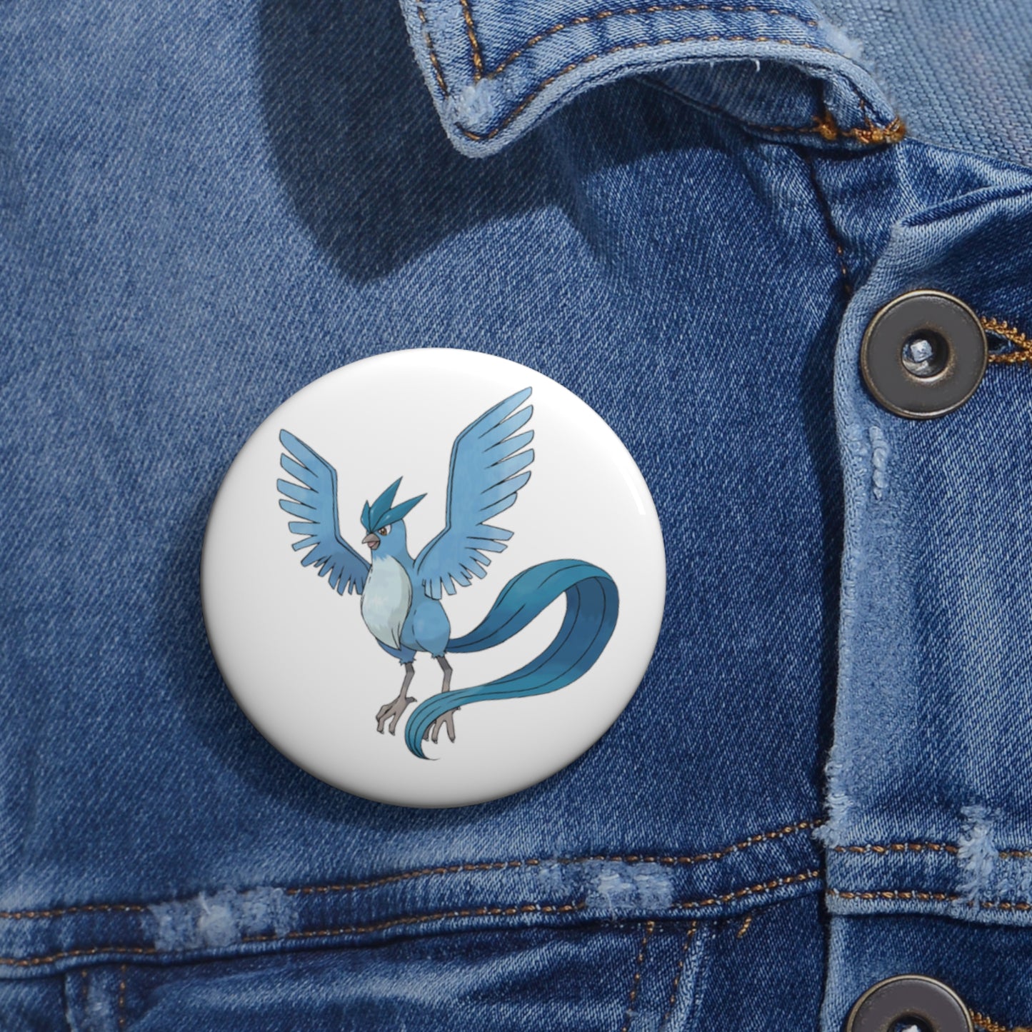 Pokémon- Articuno: Printed Button Badge