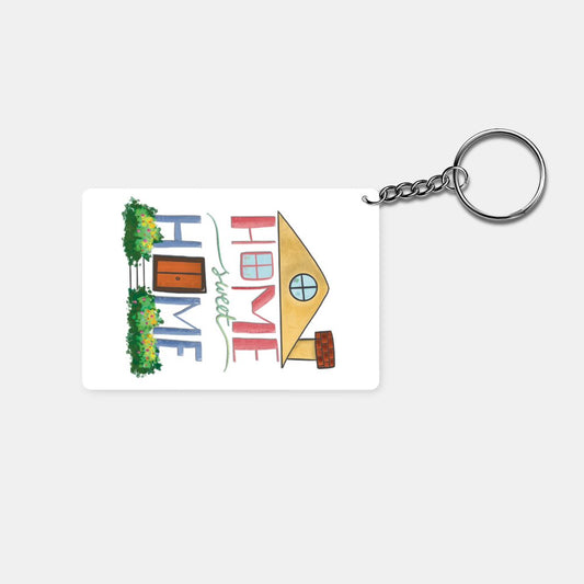 Home Sweet Home: Printed Keychain - Prithvi Enterprises