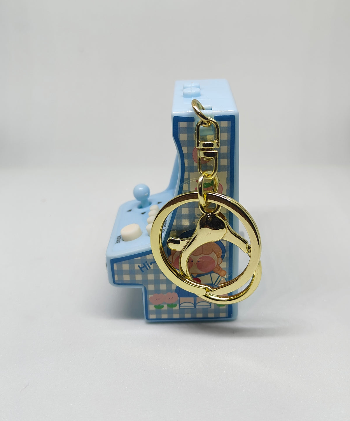 Micro Machine Keychain Mini Electronic Gaming Machine Replica Battery Operated Keychain ...