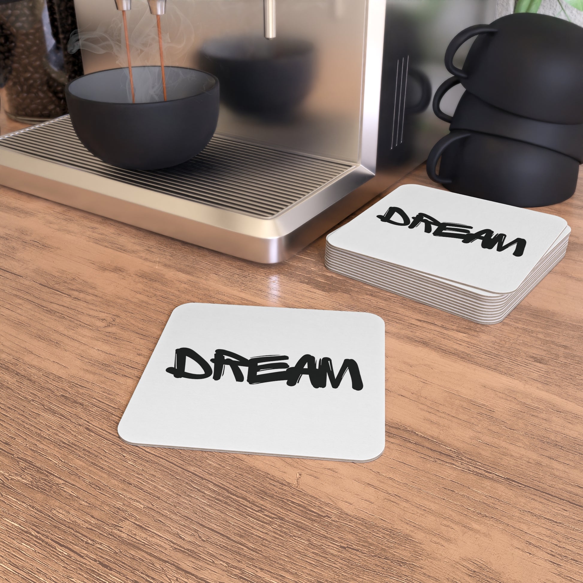 Dream: Printed Coaster Set (Set of 4) - Prithvi Enterprises